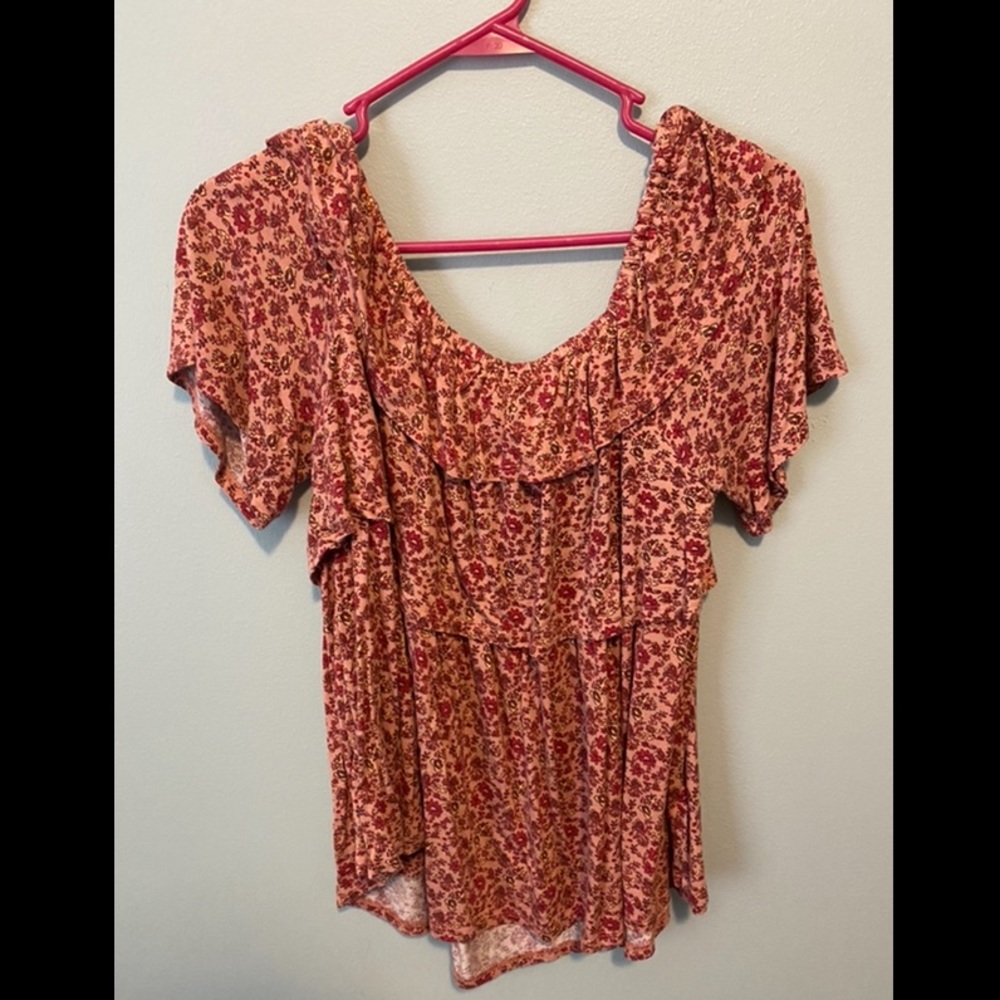 Multi Colored Crop Top Size XL
